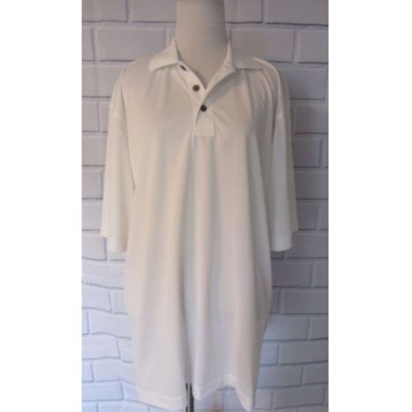 Pebble Beach Other - NWT Pebble Beach White Polo Short Sleeve Shirt